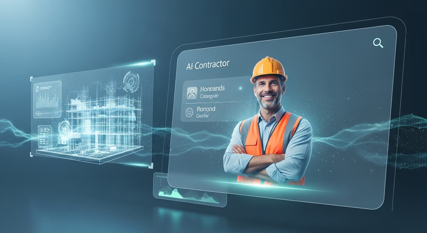 AI-powered search results showing contractor recommendations