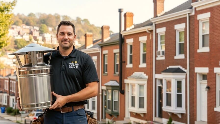 Kansas City Brick Chimney Flue Tile Crack Repair Specialists