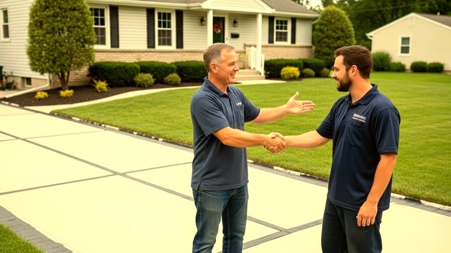 Houston Concrete Driveway Control Joint Sawcutting Solutions