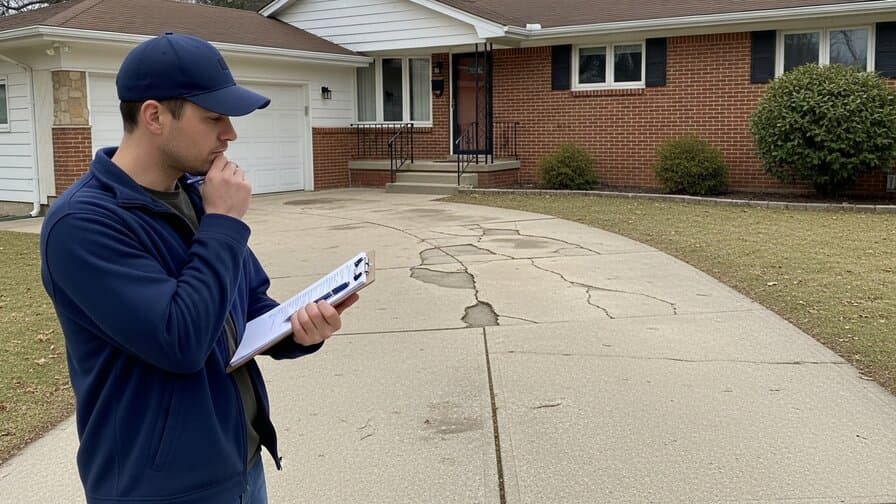 Detroit Concrete Driveway Crack Repair Co.