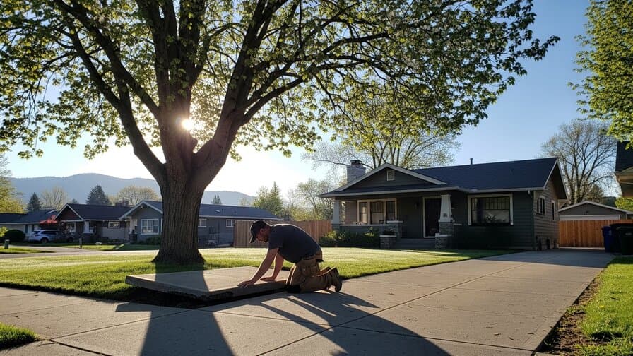 Boise Concrete Driveway Tree Root Heave Repair Group