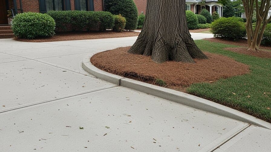 Charlotte Concrete Driveway Tree Root Heave Repair Guys