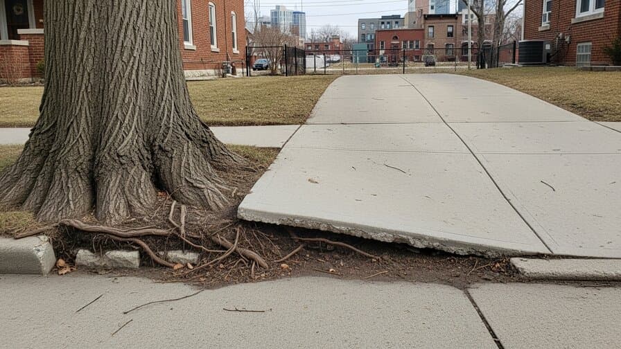 Detroit Concrete Driveway Tree Root Heave Repair Elite