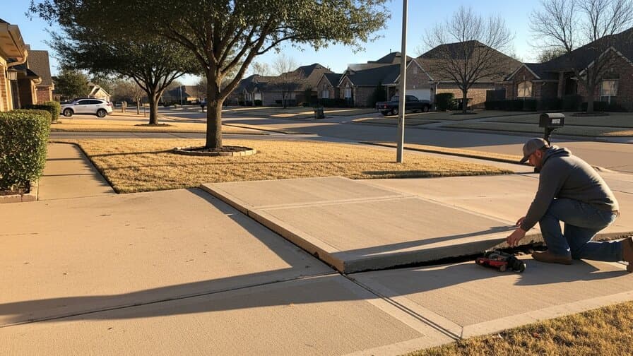 Garland Concrete Driveway Tree Root Heave Repair Co.