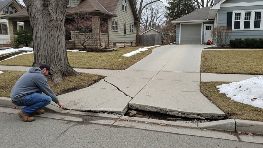 Grand Rapids Concrete Driveway Tree Root Heave Repair Co.