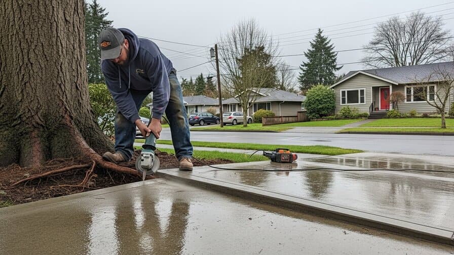 Seattle Concrete Driveway Tree Root Heave Repair Co.