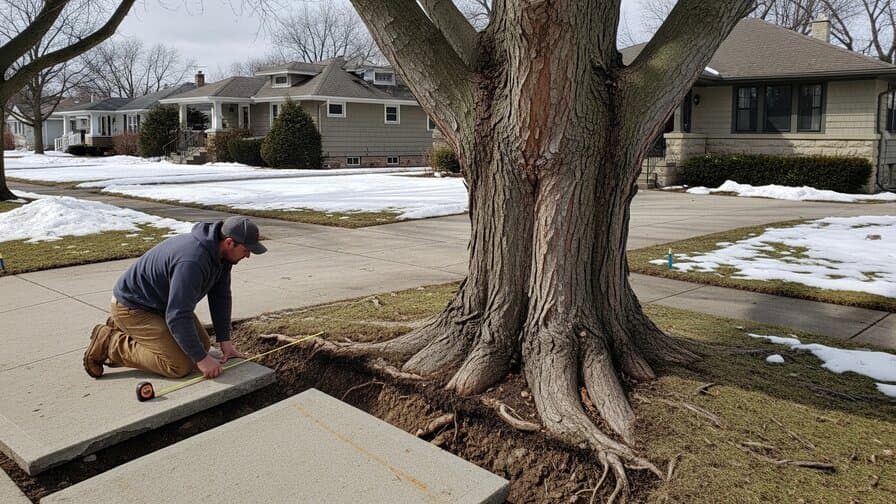 Syracuse Concrete Driveway Tree Root Heave Repair Collective