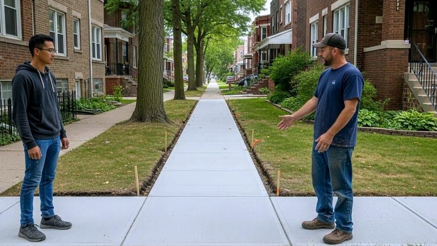 Pittsburgh Concrete Sidewalk Spalling Repair Masters