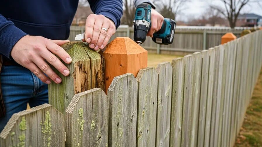 Denver Gate Post Cap Replacement Guys