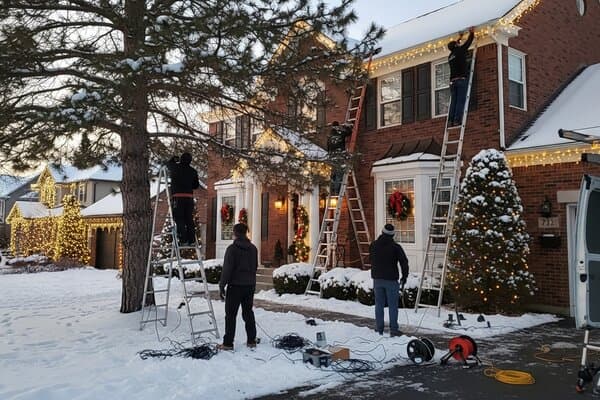Salt Lake City Holiday Lighting Craftsmen