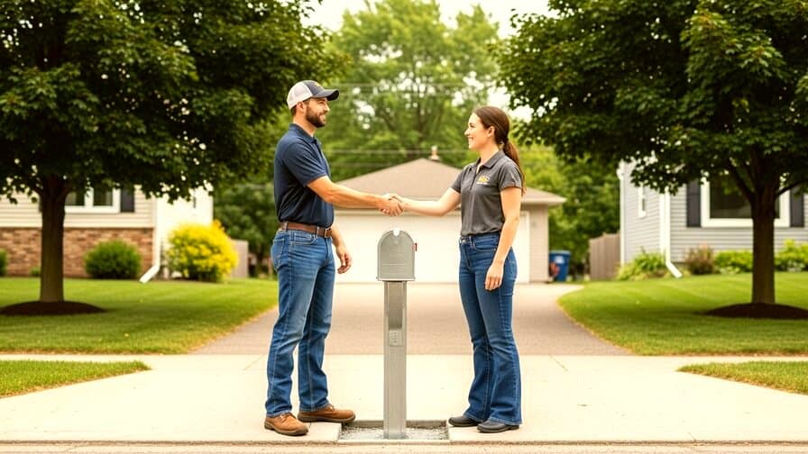 San Antonio Mailbox Mounting Bracket Replacement Bros
