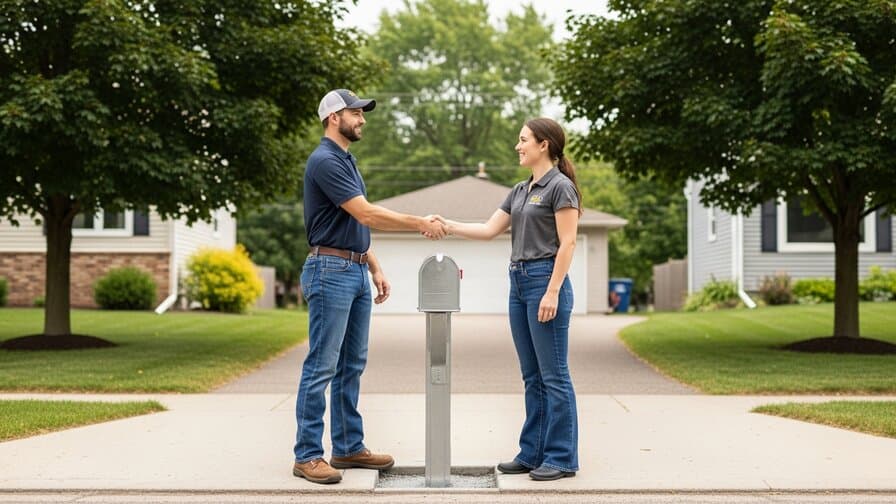 Minneapolis Mailbox Post Replacement Collective