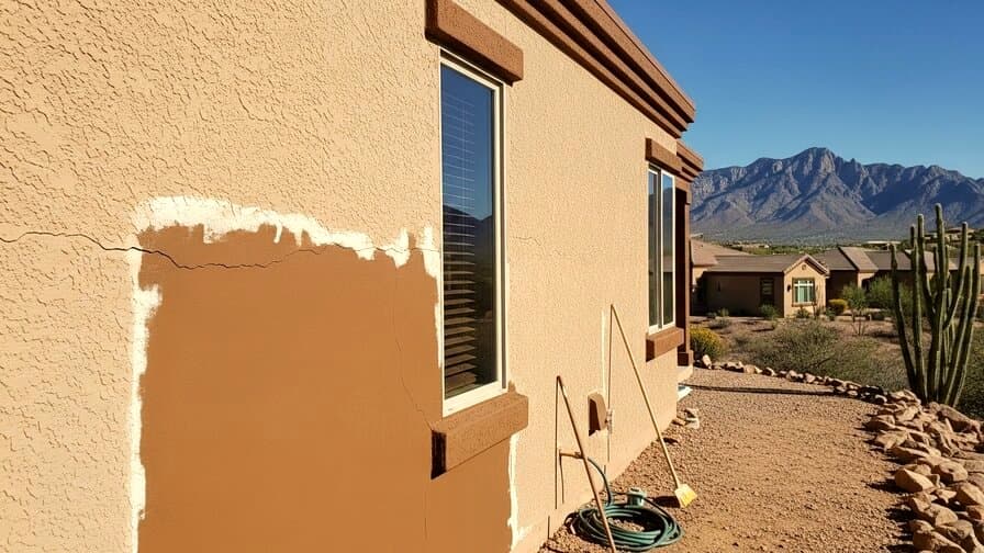 Phoenix Stucco Hairline Crack Repair Works