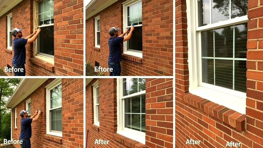 Raleigh Vinyl Fascia Board End Cap Rot Repair Company