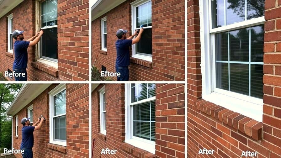 Charlotte Vinyl Window Glazing Bead Replacement Craftsmen