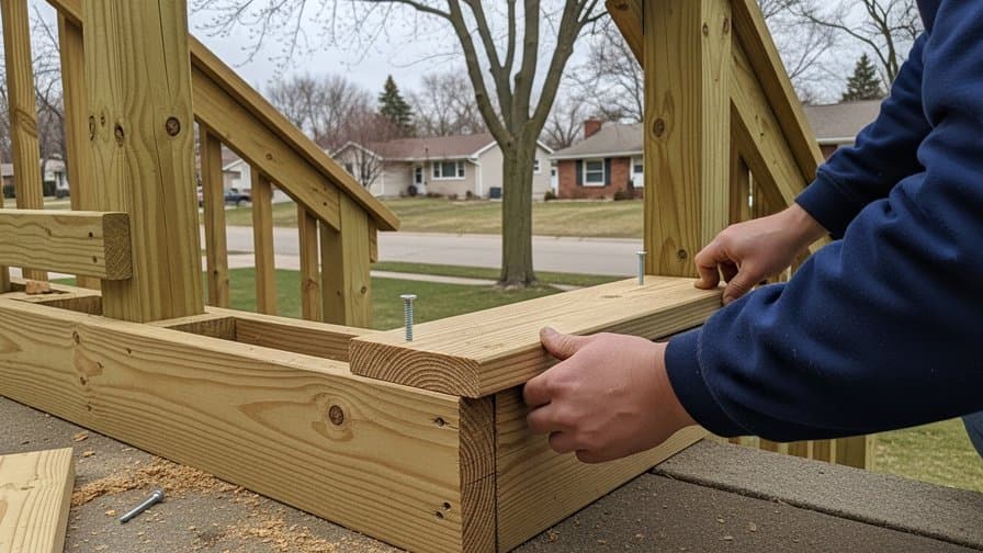 Detroit Wood Deck Stair Riser Board Rot Repair Specialists