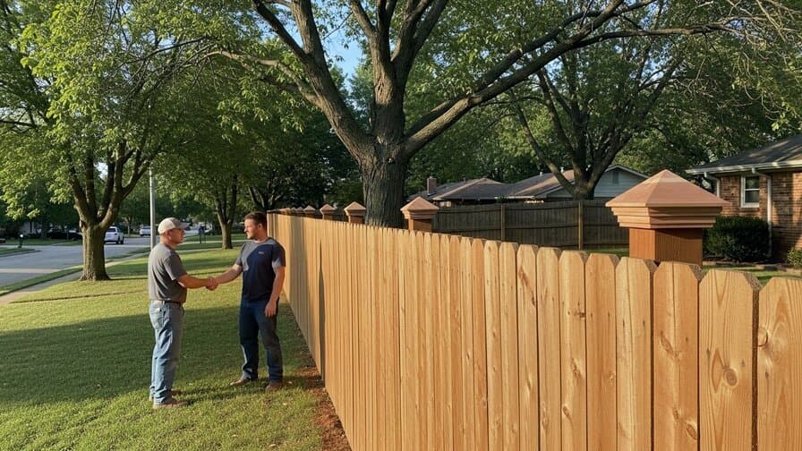 Madison Wood Fence Post Cap Rot Repair Experts