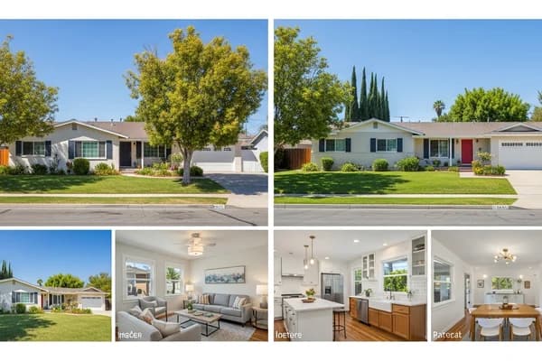 Contractor marketing services in Anaheim, California with Orange County residential neighborhood and Southern California landscape