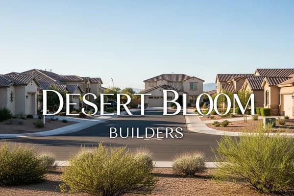 Contractor marketing services in Avondale, Arizona with West Valley suburban homes and desert landscape