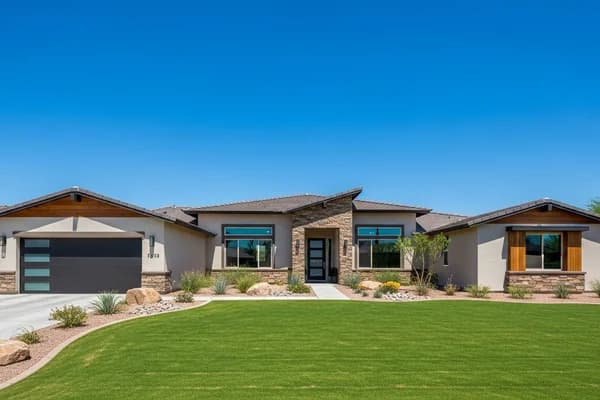 Contractor marketing services in Chandler, Arizona with Phoenix East Valley suburban homes and desert mountain backdrop