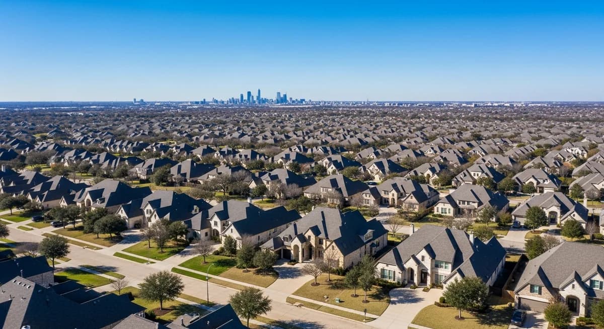 Contractor marketing services in McKinney Texas with affluent DFW suburban residential neighborhoods master-planned communities Collin County Texas blue sky