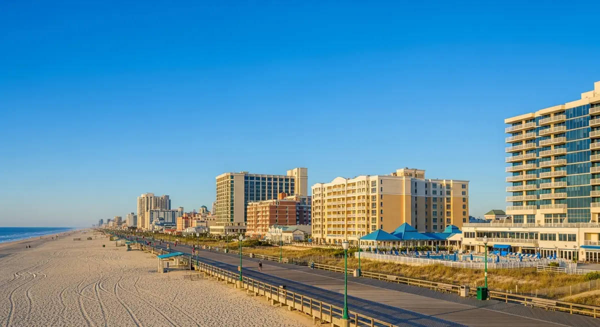 Contractor marketing services in Virginia Beach, Virginia with the Atlantic Ocean boardwalk view